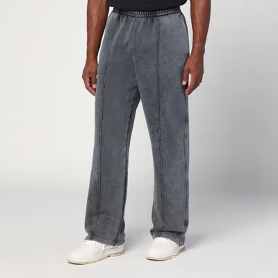 Represent Faded Black Cotton Jogger Pants