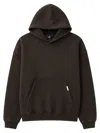Represent Logo-embroidered Pouch-pocket Hoodie In Brown