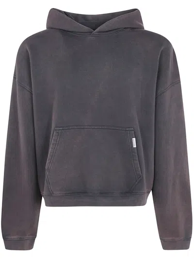 Represent Felpa Con Cappuccio Oversized "boxy Oversized" In Gray