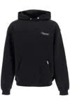 Represent Black Hoodie With Logo Lettering Detail On The Front And Maxi Logo Print On The Rear In Cotton Man