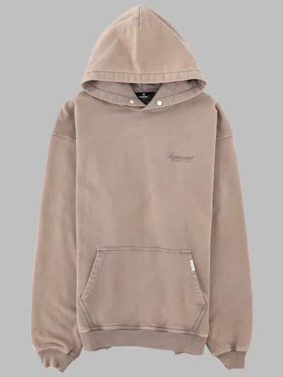 Represent Felpa Con Logo In Neutral