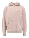 Represent Felpa Owners Club Hoodie In Cotone In Pink