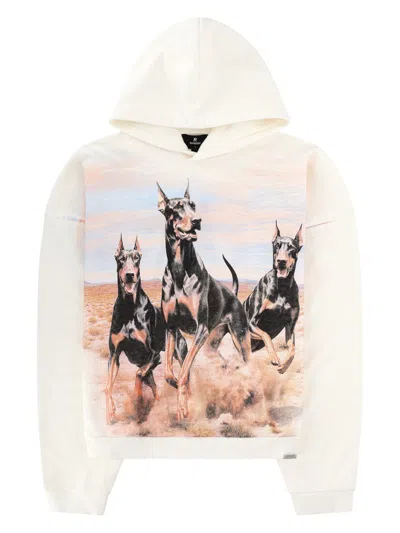 Represent Western Dobermans Sweatshirt In White