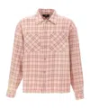 Represent Flannel Checked Shirt In Animal Print