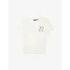 Represent Kids Mini Western Initial T-shirt In White