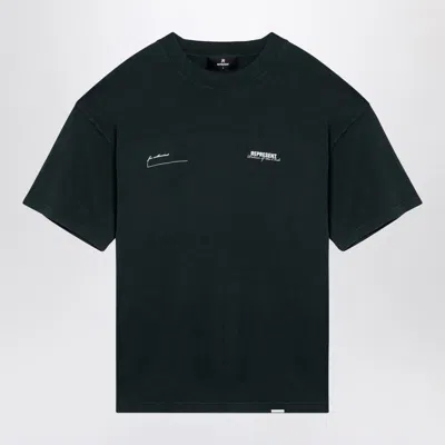 REPRESENT REPRESENT FOREST T-SHIRT WITH LOGO