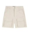 Represent Front Pocket Cargo Short In White