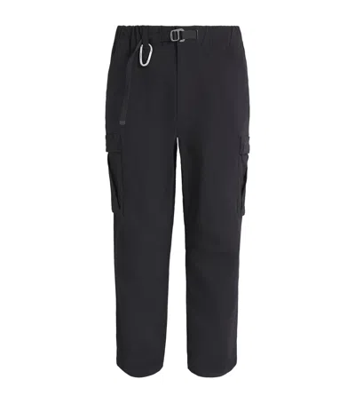 Represent Functional Cargo Trousers In Black
