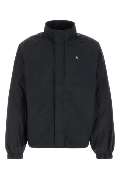 Represent Funnel Neck Jacket In Black