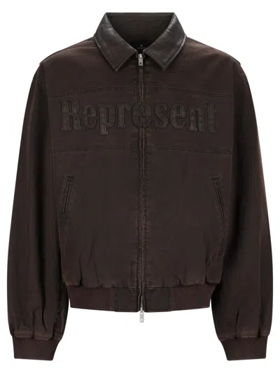 REPRESENT GIACCA BOMBER "TRUCKER"