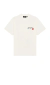 Represent Cotton Postcard T-shirt In Antique White