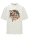 Represent Golofn Tour T-shirt In Flat White