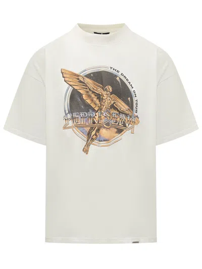 Represent Golofn Tour T-shirt In Flat White