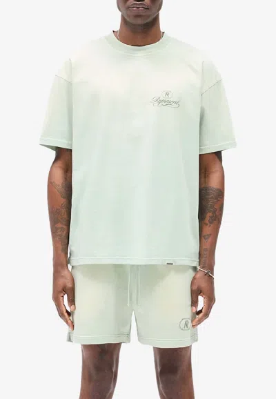 Represent Grand Vintage Crewneck T-shirt In Green