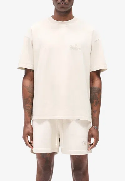 Represent Grand Vintage Crewneck T-shirt In Neutral