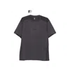 Represent 247 Mesh-panel T-shirt In Gray