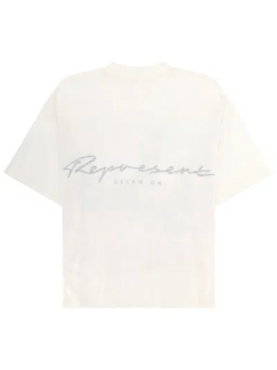 Represent Graphic Cotton Blend T-shirt In Neutral