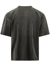 Represent Graphic Front Mini T-shirt In Stained Black