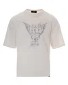 Represent Graphic Oversized T-shirt In Flat White