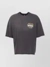 Represent Graphic Print Crew Neck Short Sleeve T-shirt In Gray