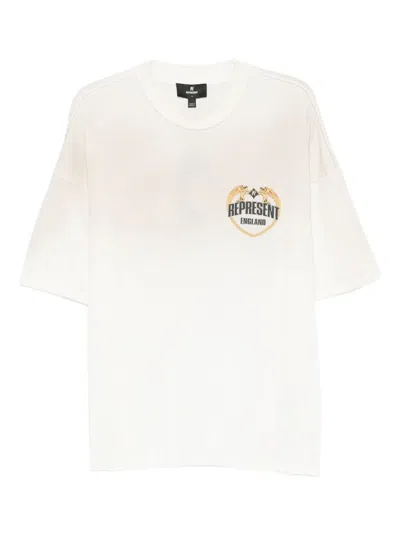 REPRESENT GRAPHIC-PRINT CREW-NECK T-SHIRT