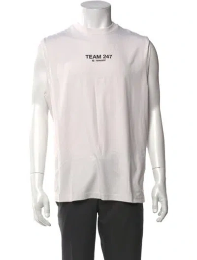 Pre-owned Represent Graphic Print Crew Neck T-shirt In White