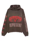 Represent Reversible Living Legacy Tour Sweatshirt In Black In Brown