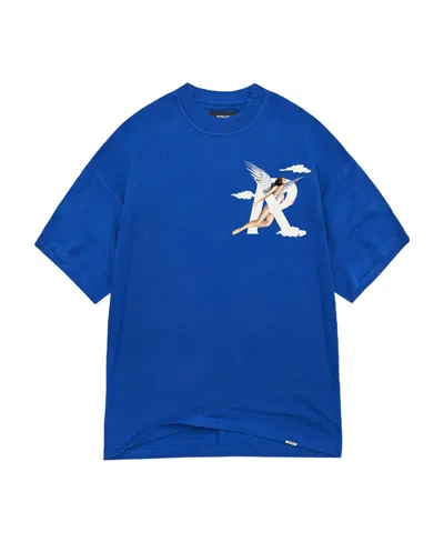 Represent Graphic-print Short-sleeve T-shirt In Blue