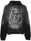 Represent Faded Atlas Hoodie In Black