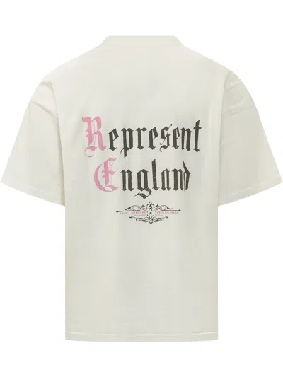 Represent Graphic T-shirt For Fall 2026 In Flat White