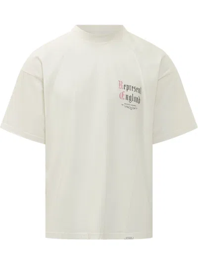 Represent Graphic T-shirt For Fall 2026 In Flat White