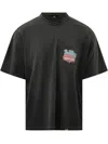 Represent Graphic T-shirt With Front Print In Black
