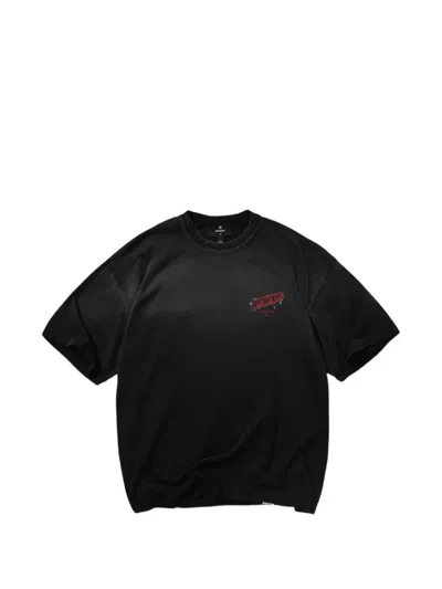 Represent Graphic-print Crew-neck T-shirt In Black