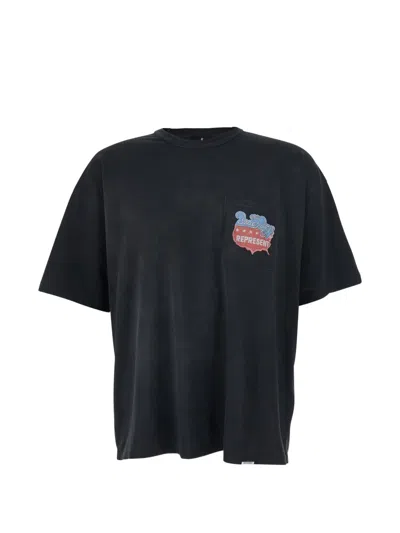 Represent Graphic-print T-shirt In Black