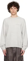 Represent Sweatshirt "initial" In Gray