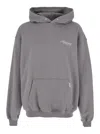Represent Grey Hoodie With Logo Lettering On The Front And Maxi Logo Print On The Rear