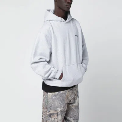Represent Grey Oversized Hoodie In Blue