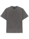 Represent Grey Solid Crew Neck T-shirt In Grey