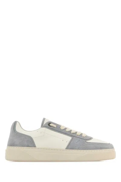 REPRESENT GREY TWO-TONE SNEAKERS