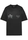 Represent Hand Drawn Thoroughbred T-shirt In Black
