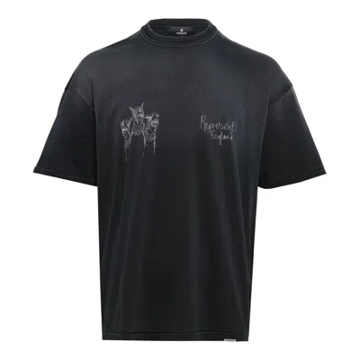 Represent Hand Drawn Thoroughbred Dogs T-shirt In Brown