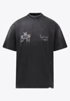 Represent Hand Drawn Thoroughbred T-shirt In Black