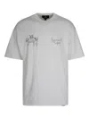 Represent Hand Drawn Thoroughbred T-shirt In Gray