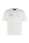Represent Hand Drawn Thoroughbred T-shirt In White