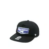 Represent Logo-embroidered Baseball Cap In Black