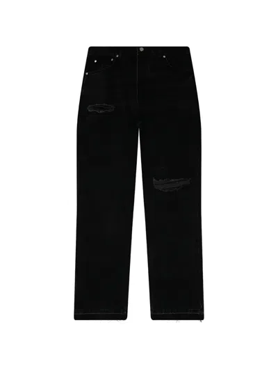 Represent Heaton Distressed Jeans In Black