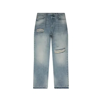 Represent Heaton Distressed Jeans In Blue