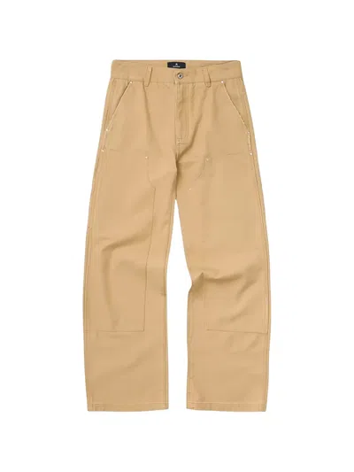 Represent Heaton Panelled Worker Trousers In Brown
