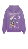 Represent Logoed Hoodie In 紫色