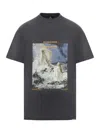 Represent T-shirts In Aged Black